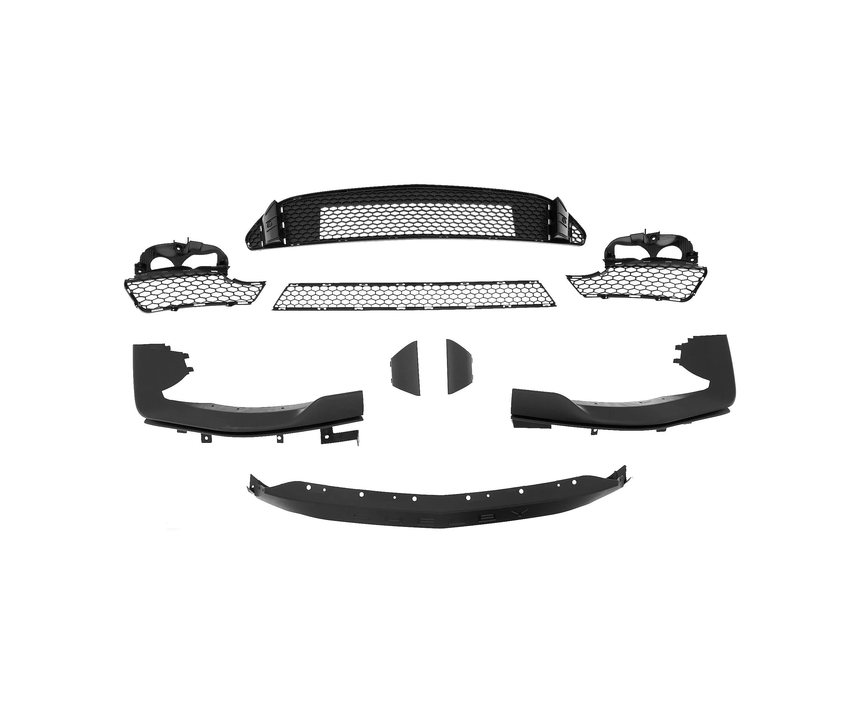 MP Concepts S550 Mustang GT350 Style Front Bumper Kit - Image 5