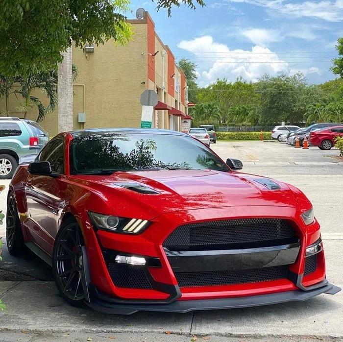 MP Concepts S550 Mustang GT500 Style Front Bumper Kit - Image 4