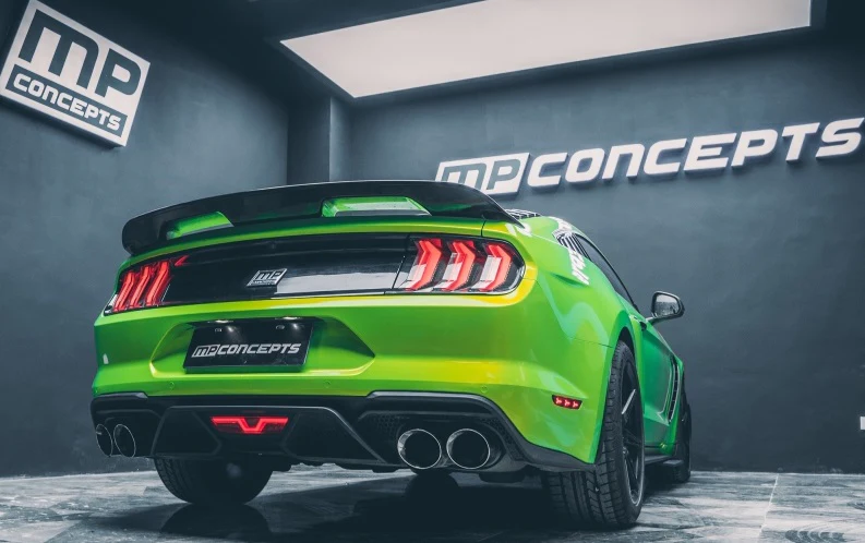 MP Concepts S550 Mustang GT500 Style Rear Bumper Kit - 2015+ - Image 4