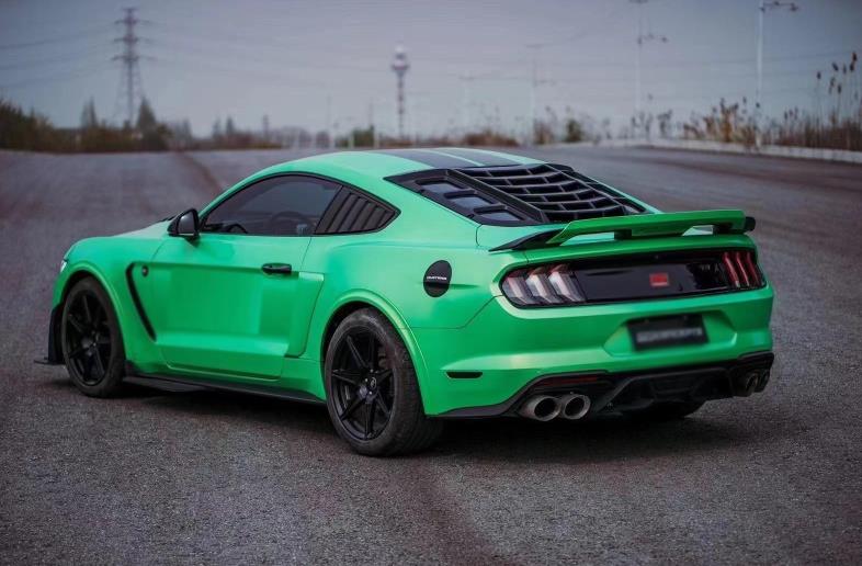 MP Concepts S550 Mustang "Lambo Style" Rear Window Louvers - Image 5