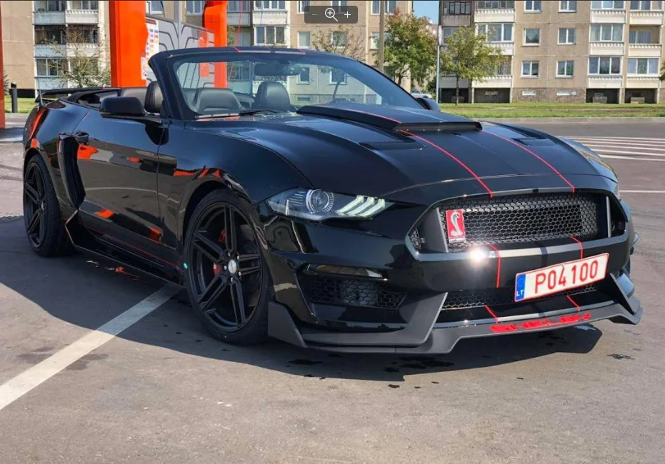 MP Concepts S550 Mustang "Lambo" Style Side Skirts - Image 4