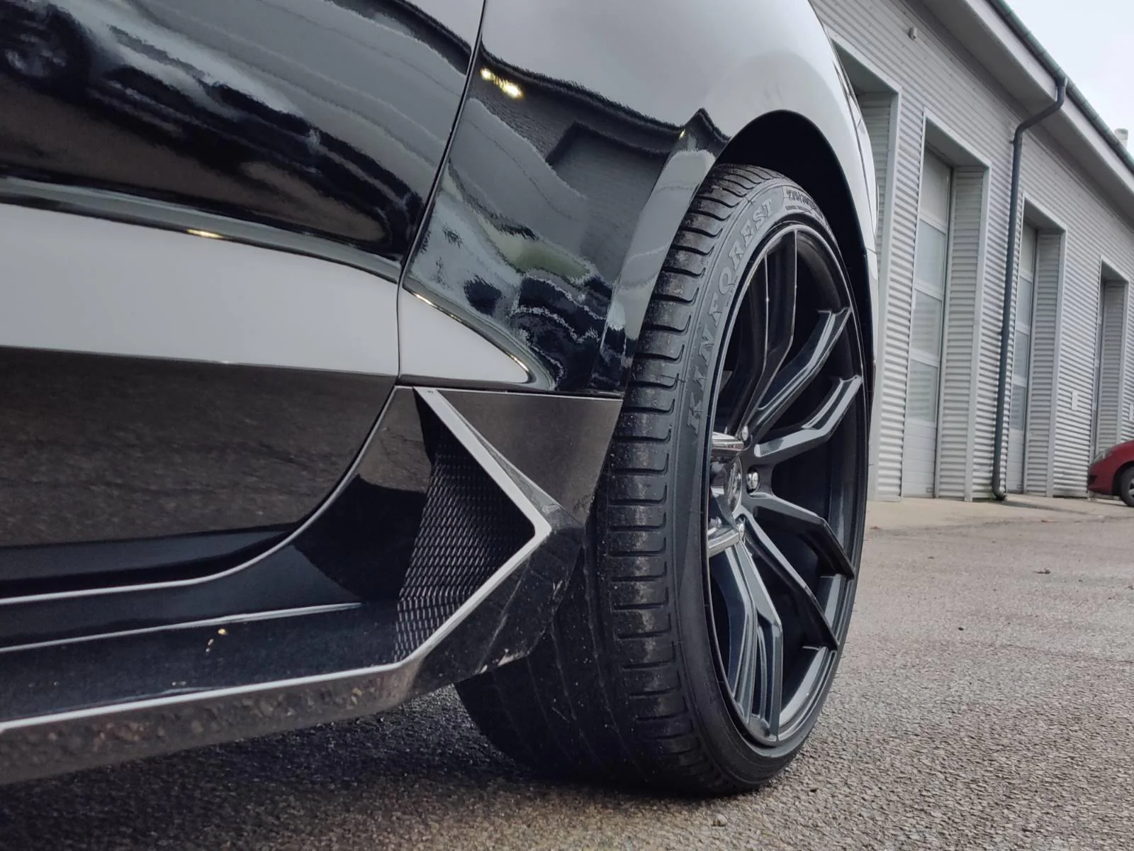 MP Concepts S550 Mustang "Lambo" Style Side Skirts - Image 5