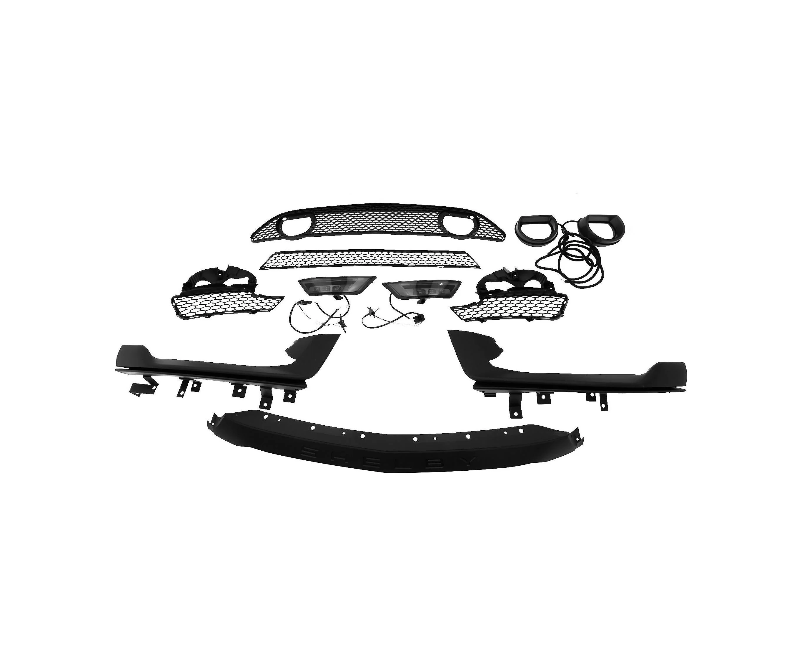 MP Concepts S550 Mustang Mach One Style Front Bumper Kit - Image 5