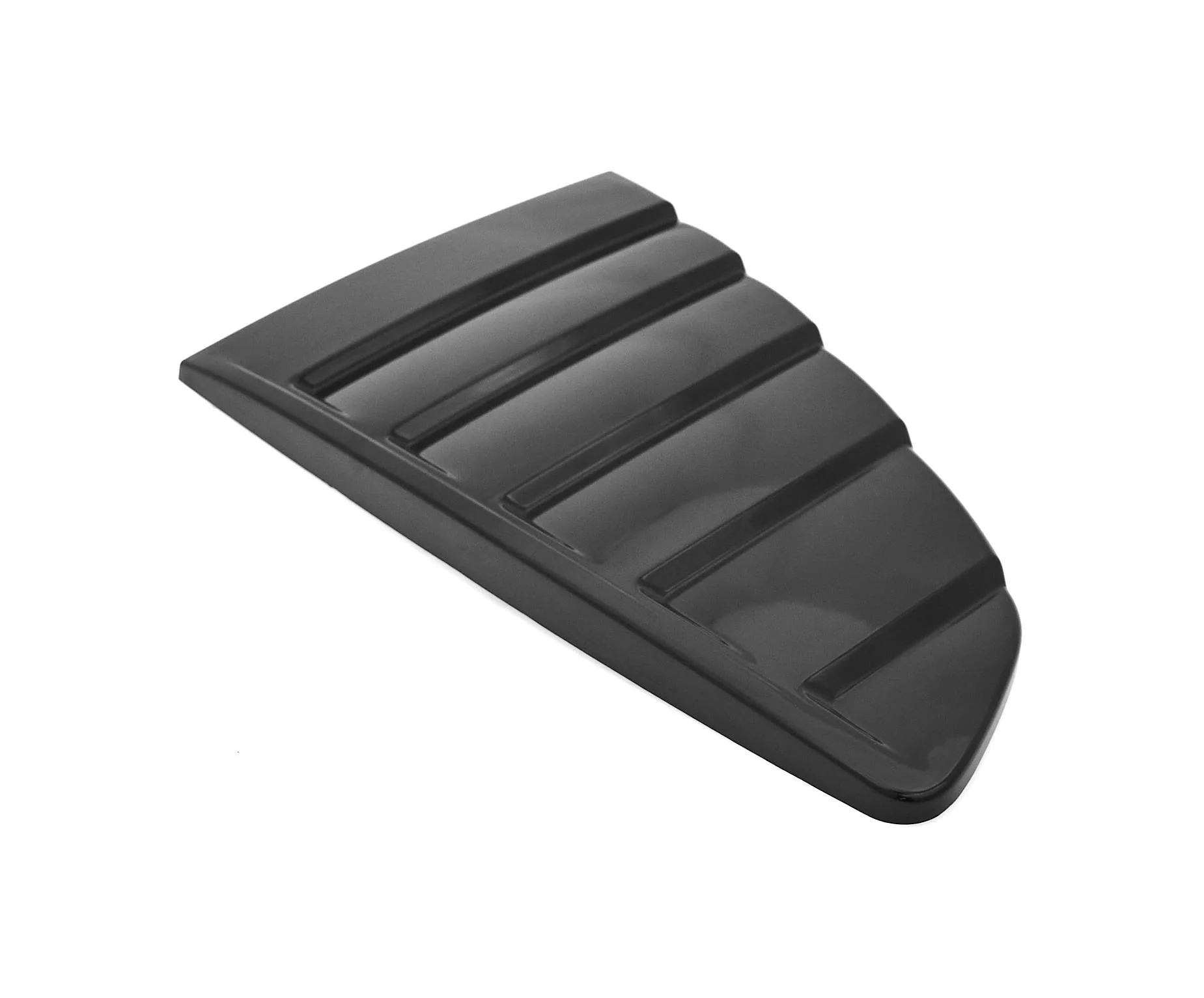 MP Concepts S550 Mustang Slatted Gloss Black Rear Side Window Louvers - Image 2