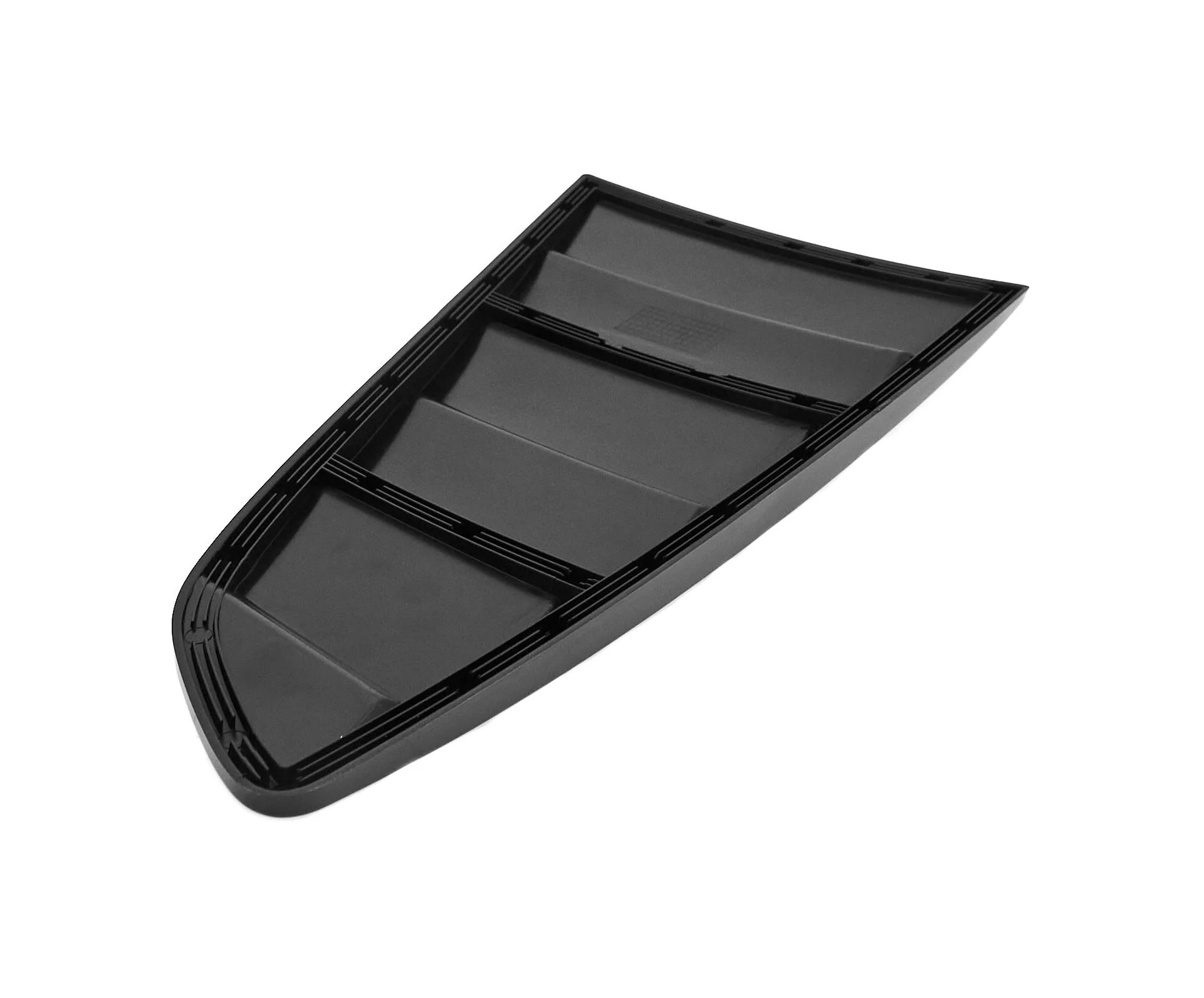 MP Concepts S550 Mustang Slatted Gloss Black Rear Side Window Louvers - Image 3