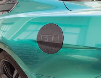 Mustang S550 Fuel Tank Covers - Carbon Style - Image 3