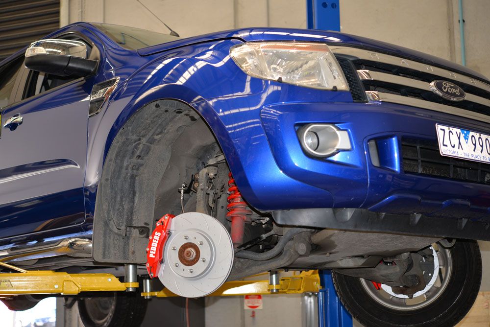 Pedders eXtreme Front Big Brake Kit Ranger 2011-2022 - Image 4