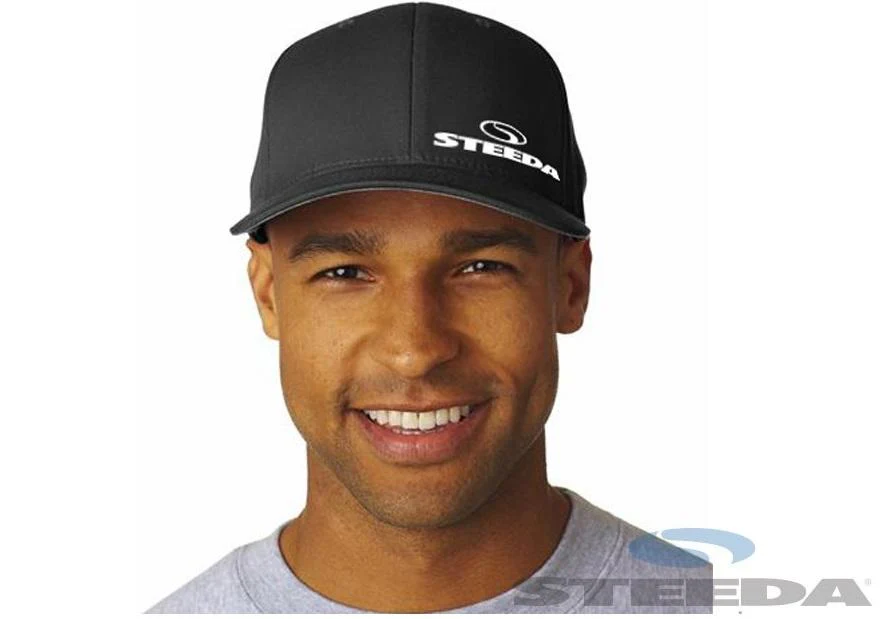 Steeda Black Baseball Cap - Image 3