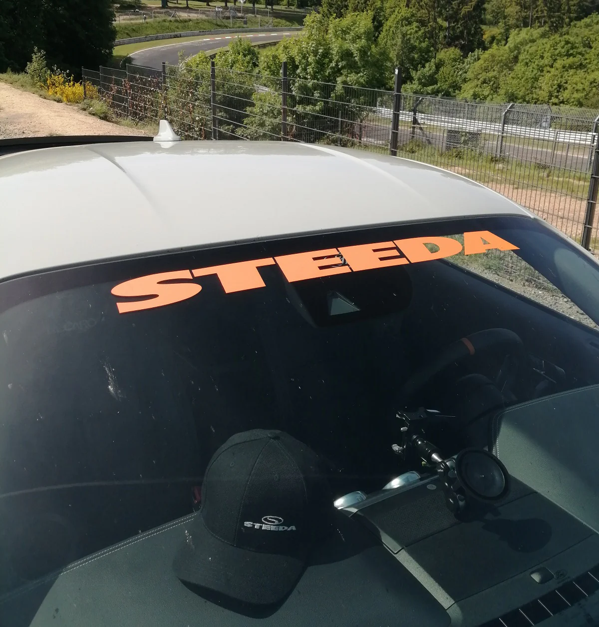 Steeda Black Baseball Cap - Image 4