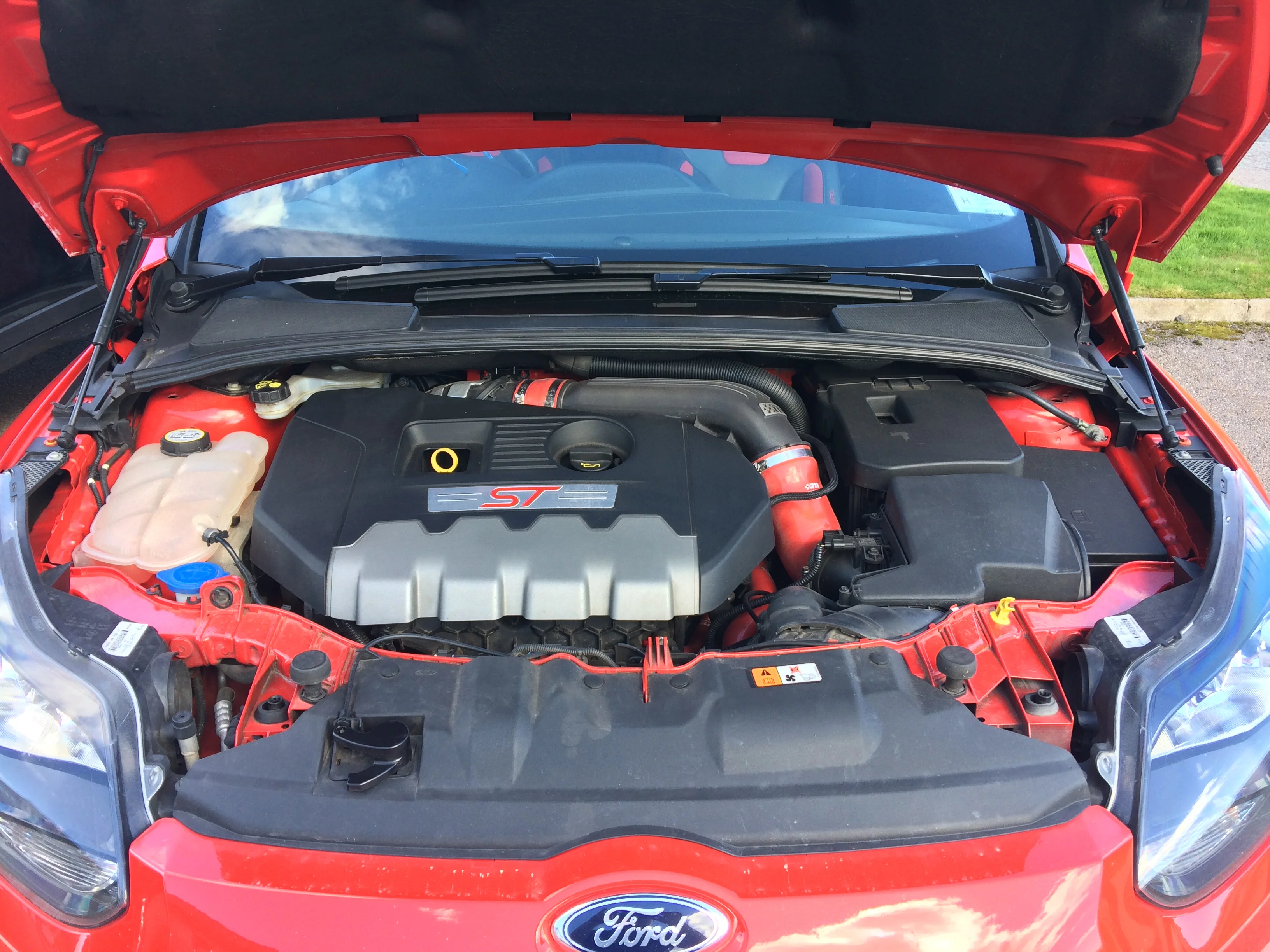 Steeda Focus MK3 Hood Strut Kit - Image 3