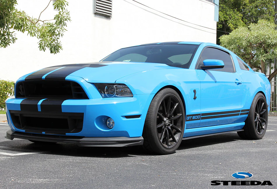 Steeda GT500 S197 Mustang Performance Lowering Springs 2007-14 - Image 2