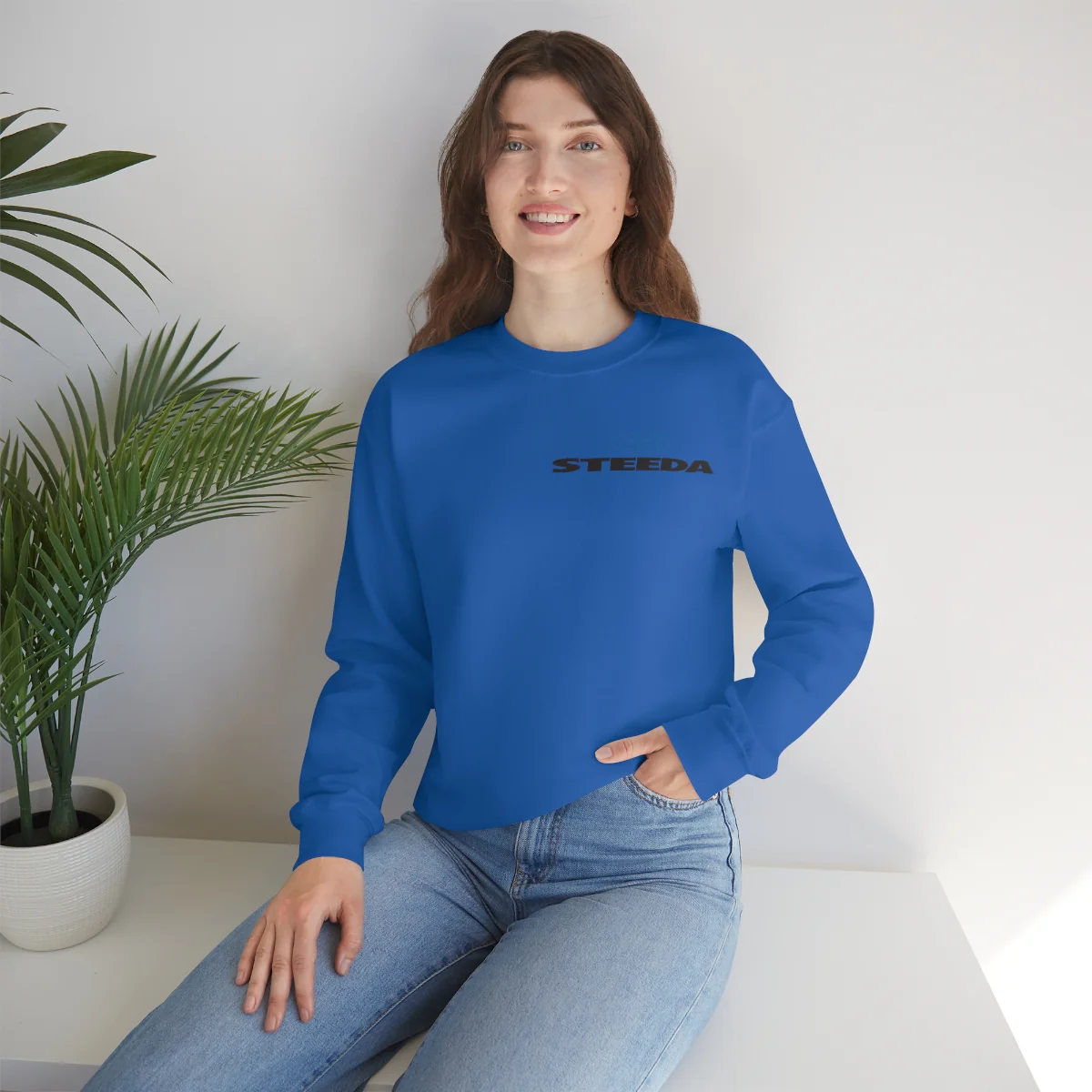 Steeda Logo Crewneck Sweatshirt - 5 Colours - Front / Rear Design - Image 15