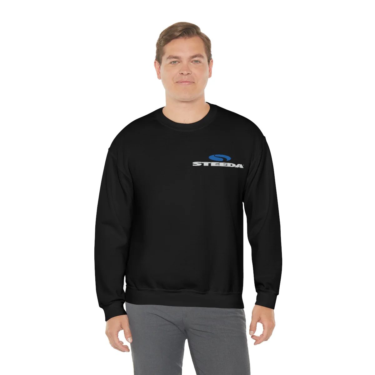 Steeda Logo Crewneck Sweatshirt - 5 Colours - Front / Rear Design - Image 9