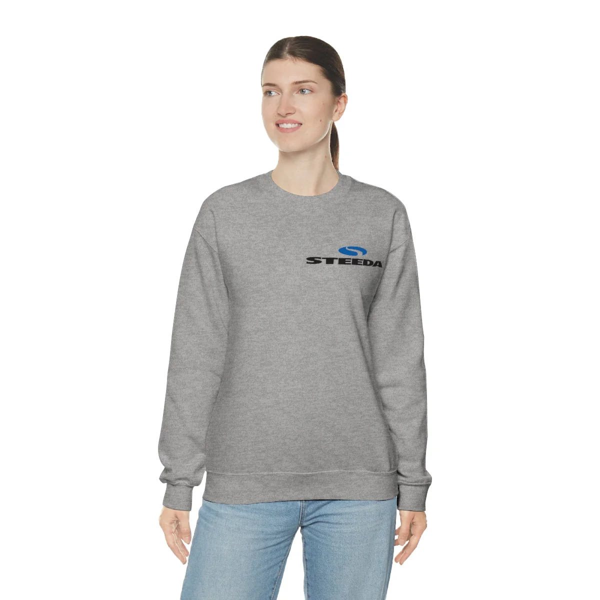 Steeda Logo Crewneck Sweatshirt - 5 Colours - Front / Rear Design - Image 12