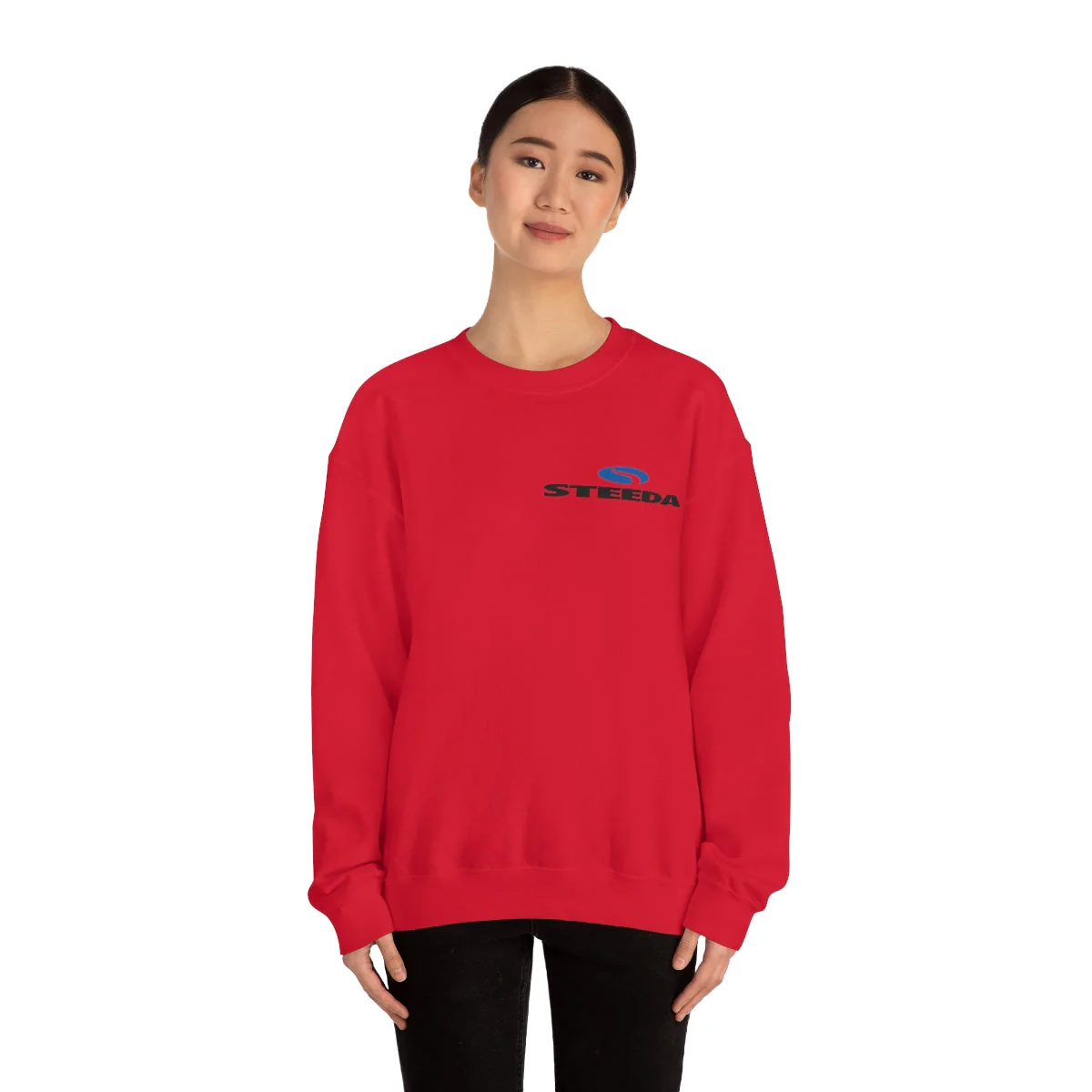 Steeda Logo Crewneck Sweatshirt - 5 Colours - Front / Rear Design - Image 3