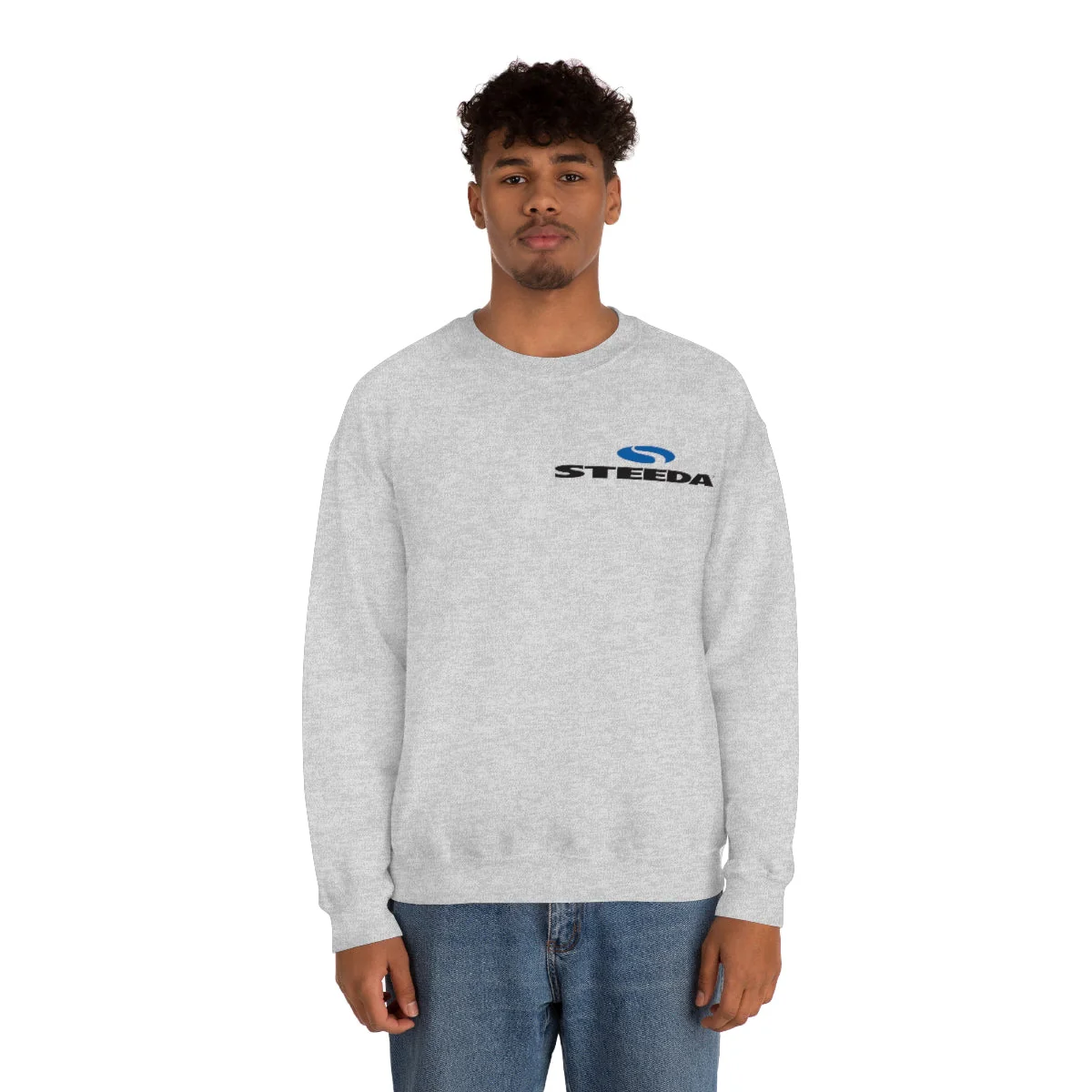 Steeda Logo Crewneck Sweatshirt - 5 Colours - Front / Rear Design - Image 6