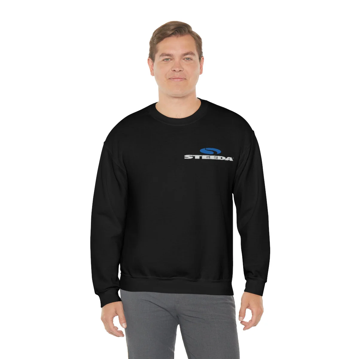 Steeda Logo Crewneck Sweatshirt - 5 Colours - Front / Rear Design - Image 9