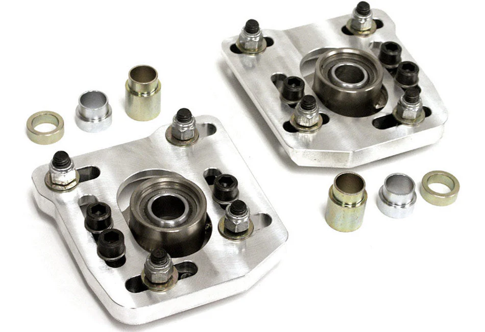 Steeda Mustang Billet 4-Bolt Caster Camber Plates (1994-2004)