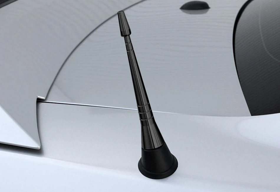 Steeda Mustang Black Billet Shorty Antenna (2010-2014)