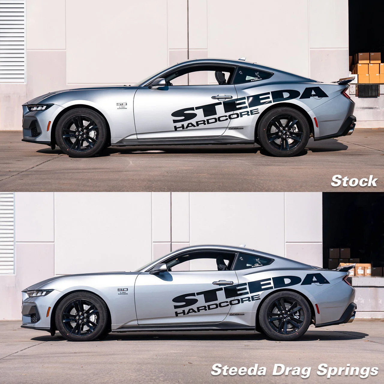 Steeda Mustang GT MagneRide Drag Springs - Linear (2015-2024) - Image 2
