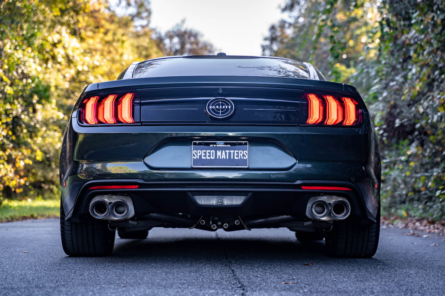 Steeda Mustang GT V8 3" Quad Tip Passive Catback System (2018-2023) - Image 3