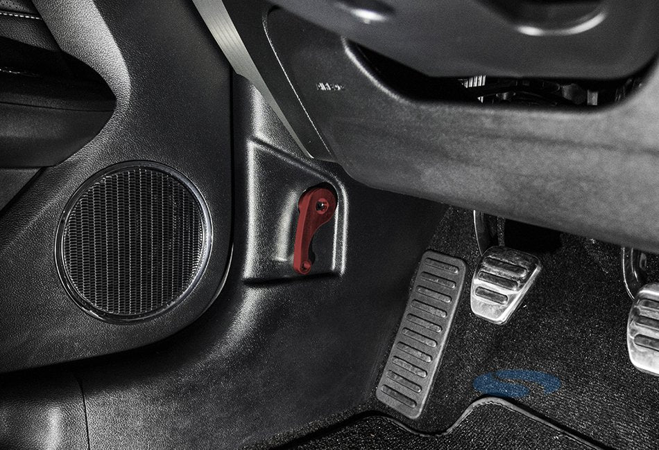 Steeda S550 Mustang Billet Interior Hood Latch - Image 6