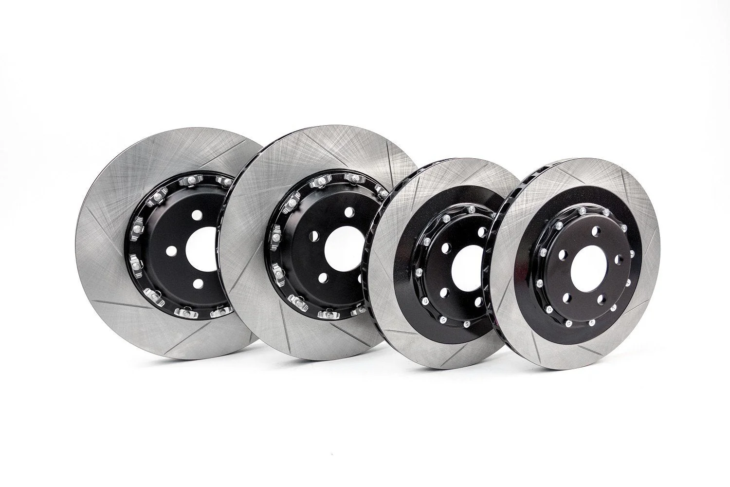 Steeda S550 Mustang Ecoboost 2 Piece Brake Disc Front & Rear Kit
