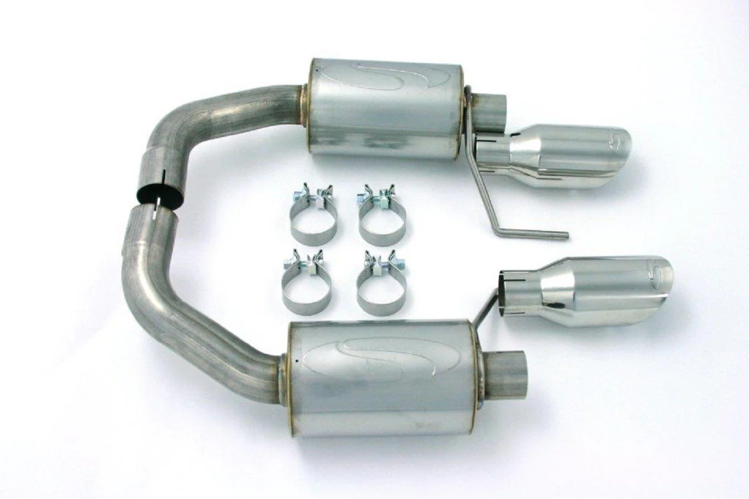 Steeda S550 Mustang GT Axle-Back Exhaust 5.0L Coyote - Aggressive Tone (2015-2017) - Image 2
