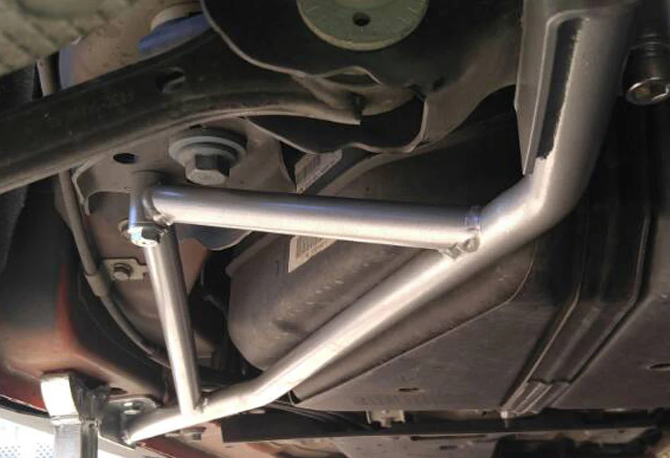 Steeda Mustang Rear IRS Subframe Support Braces (2015-2024) - Image 3