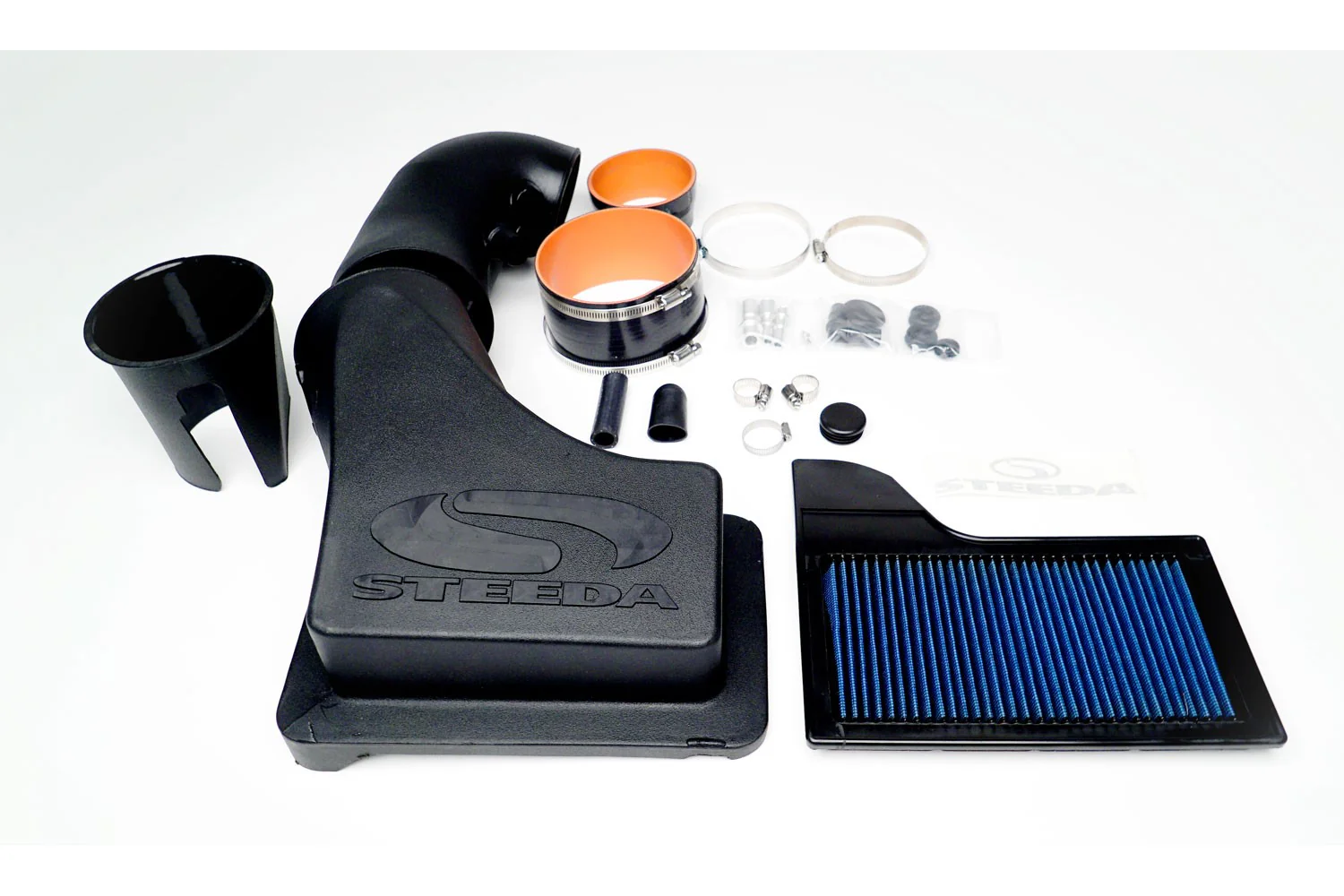 Steeda S550 ProFlow Mustang GT Closed Cold Air Intake (2015-2022) - TUNE REQUIRED