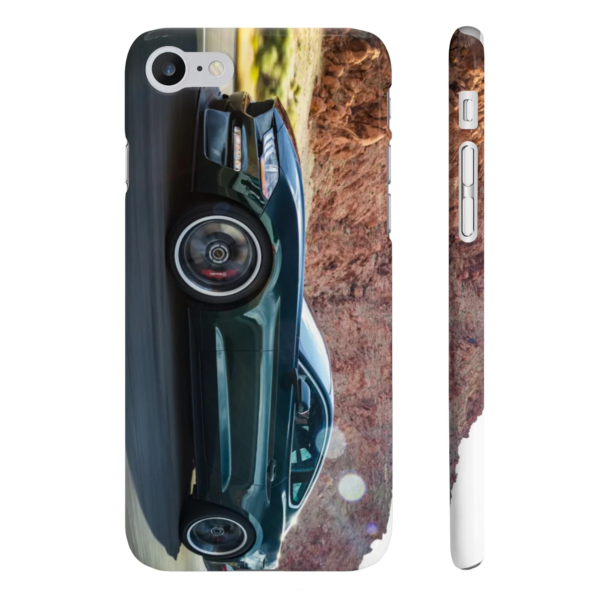 Steeda Steve McQueen Limited Edition Bullitt Mustang Image Slim Phone Cases for iPhone 6, 7 & 8 - Image 2