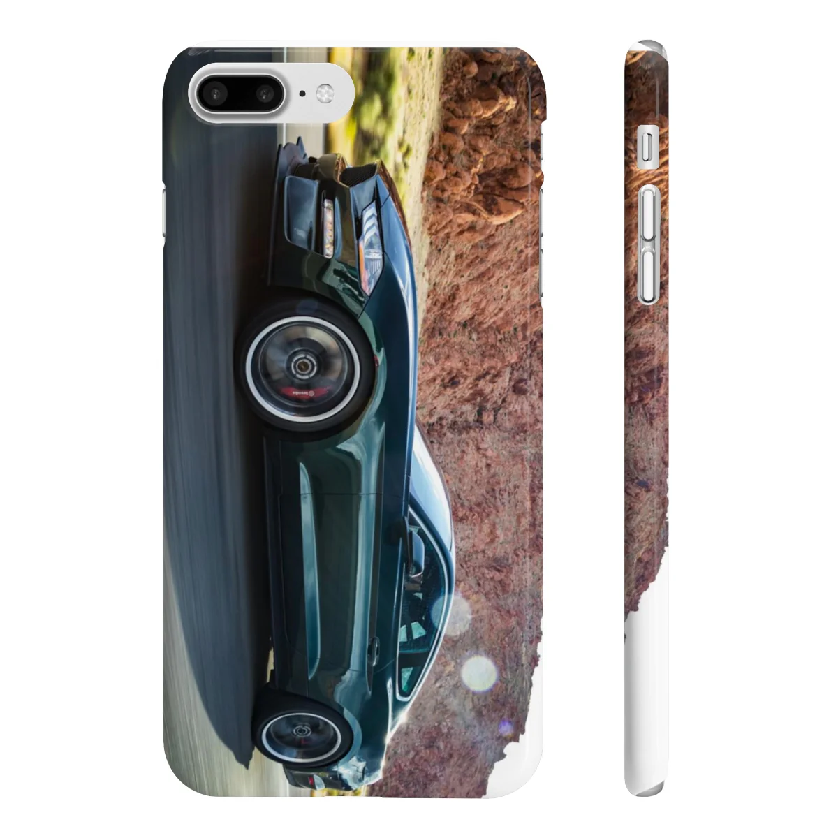 Steeda Steve McQueen Limited Edition Bullitt Mustang Image Slim Phone Cases for iPhone 6, 7 & 8 - Image 3